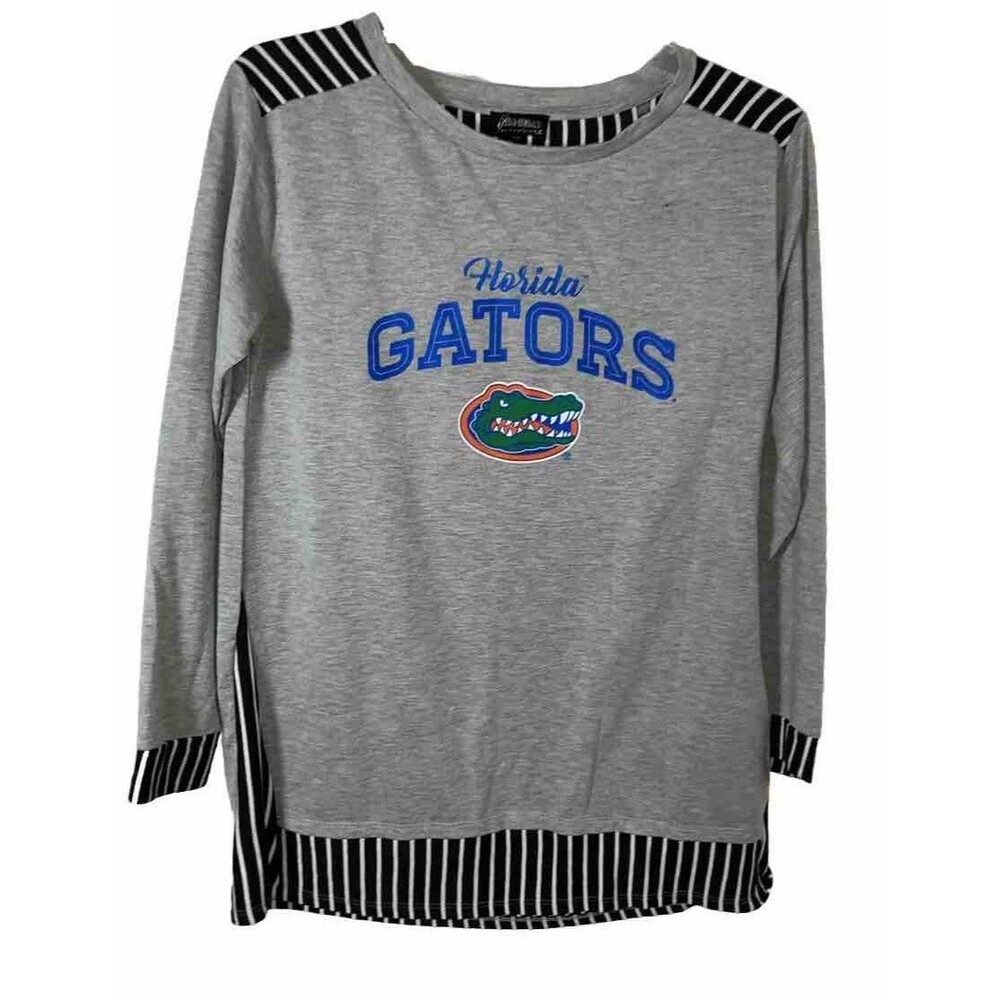 Gameday Couture Women’s Florida Gators Striped Long Sleeve T-shirt Size M/L